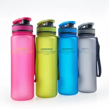500 ML Eco-Friendly Tritan (BPA Libre) Deportes Botellas de Agua Matorrales de Café Té Leche Espacio Senderismo Escalada Ciclismo Botella