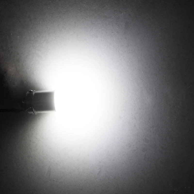 10 шт. T11 363 BA9S удара круглая 3D Led T4W 1 SMD номерного знака автомобиля светильник