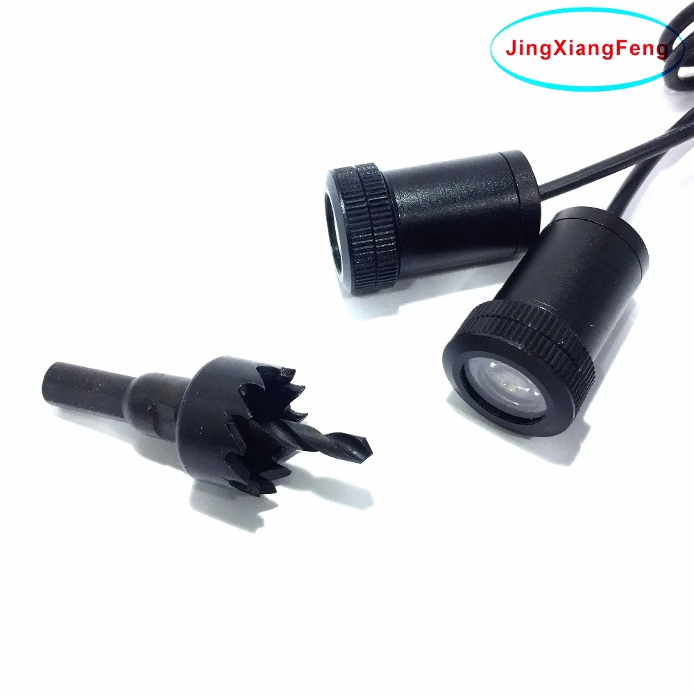 

For Clio Duster Euro Clio Fluence Kangoo Kangoo Express Koleos Laguna Logan 12V 5W LED Car Led Ghost Shadow Light Car Logo