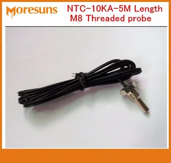 

Fast Free Ship 2pcs/lot NTC-10KA-5M Length M8 Threaded probe NTC 10K B=3435 1% T1-03 NTC Temperature Sensor