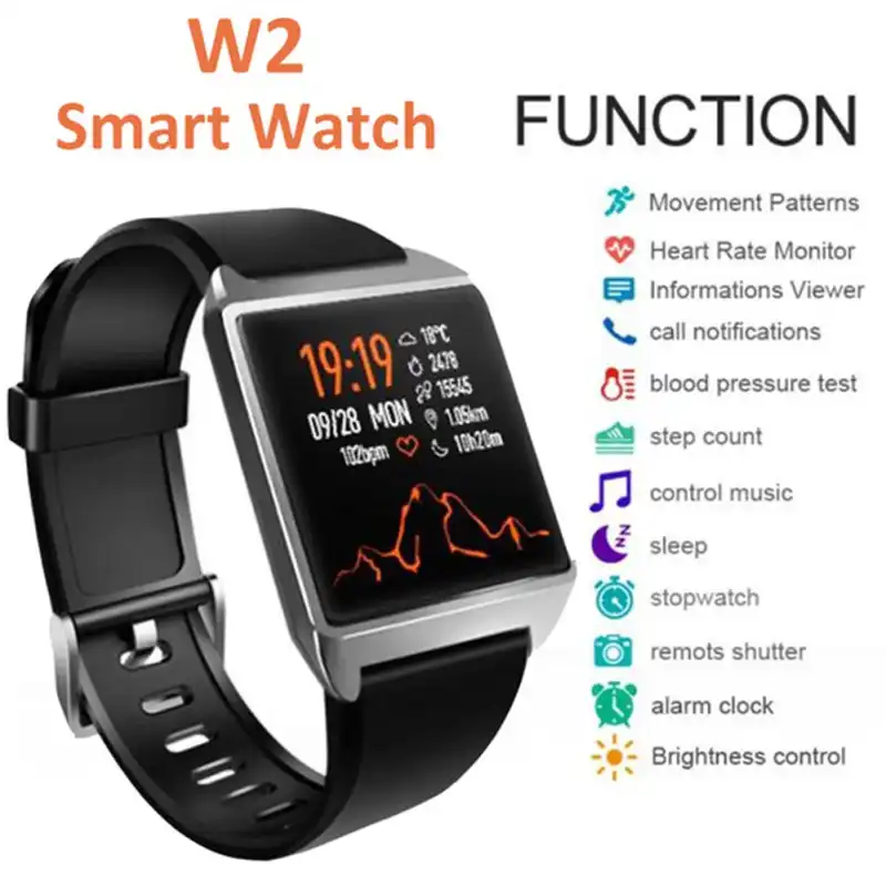 smart wrist watch w2