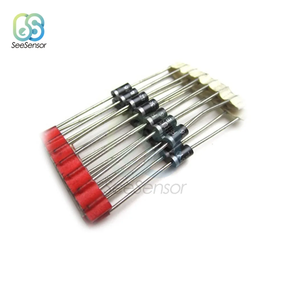 50 шт./лот 100 1A 1000V Diode 1N4007 IN4007 DO-41 100% | Инструменты