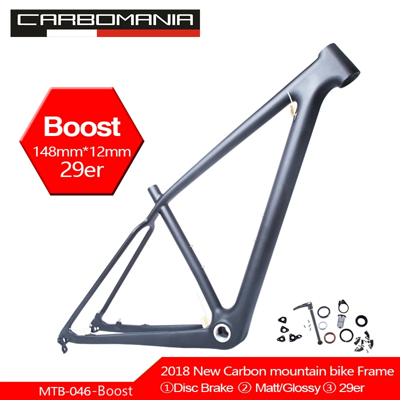 Perfect Free shipping NEW BOOST carbon bicycle frame 148*12mm MTB bike frame UD matte/glossy 29er S/M/L cycling mountain bike frame BSA 0 Perfect Free shipping NEW BOOST carbon bicycle frame 148*12mm MTB bike frame UD matte/glossy 29er S/M/L cycling mountain bike frame BSA 0