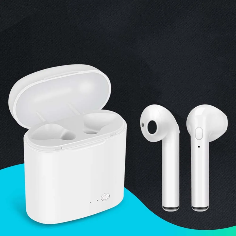 

i7s TWS Mini Wireless Headset Bluetooth Earphone Stereo Earbud Headset For All Smart phone iPhone Samsung With Charging Box