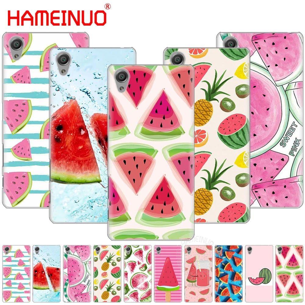

HAMEINUO Watermelon Melon Cover phone Case for sony xperia C6 XA1 XA2 XA ULTRA X XP L1 L2 X XZ1 compact XR/XZ PREMIUM