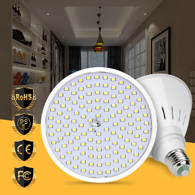 

LED Spotlight E27 LED Bulb 15W Lampada LED Spot Light Bulb 20W Corn Lamp 220V No Flicker Bombilla Home Lights Bulb 110V 2835 SMD