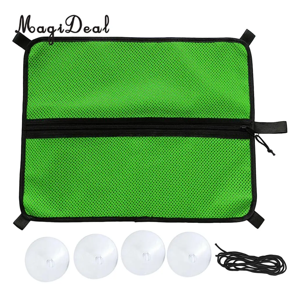 Premium Mesh Deck Storage Bag with Suction Cups For Surfboard Paddleboard SUP Accessories