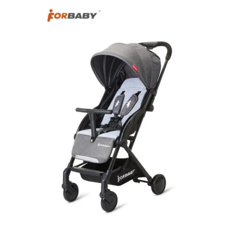 Fobobe FORBABY2000 pull rod design baby cart convenient folding four wheel can be seated laid on one hand. | Мать и ребенок