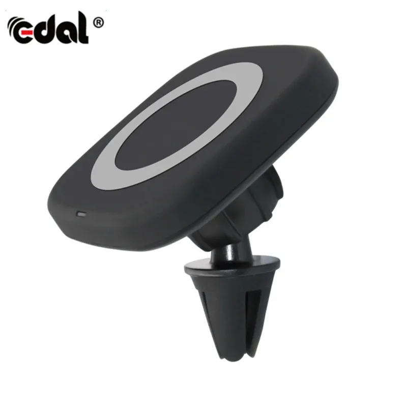 Wireless Car Charger Magnetic Holder QI Air Vent Stand 5V/1A Charging Mount for iPhone 8 X Samsung Galaxy S6 S7 S8 Plus