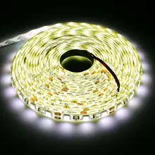 WFTCL Nature white 4000K LED Strip Flexible Lights DC12V SMD 5050 5M 60led/M IP65 Waterproof led String Ribbon lamp