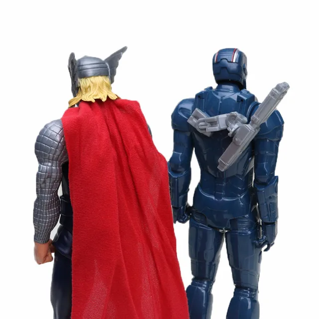 Hasbro Marvel Toys The Avenger 30CM Super Hero Thor Captain America Wolverine Spider Man Iron Man PVC Action Figure Toy Dolls -