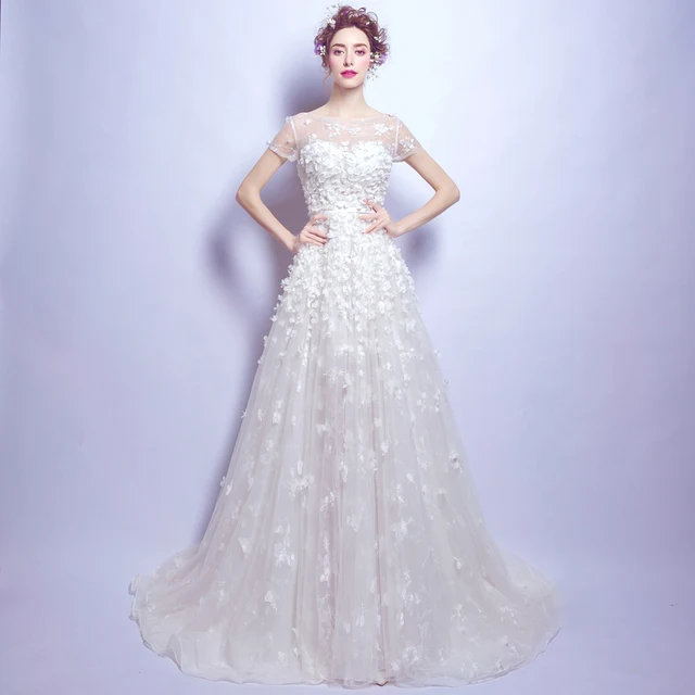 Angel Wedding Dress Marriage Bride Bridal Gown Vestido De Noiva Angel Wedding Dress Marriage Bride Bridal Gown Vestido De Noiva 2017romance Fairy Princess Princess6009