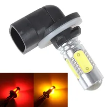 High Power White 881 7.5W 5 COB LED Fog Daytime Running Projector Light Bulb 886 894 889 Red Amber Ice Blue Pink H27W/2