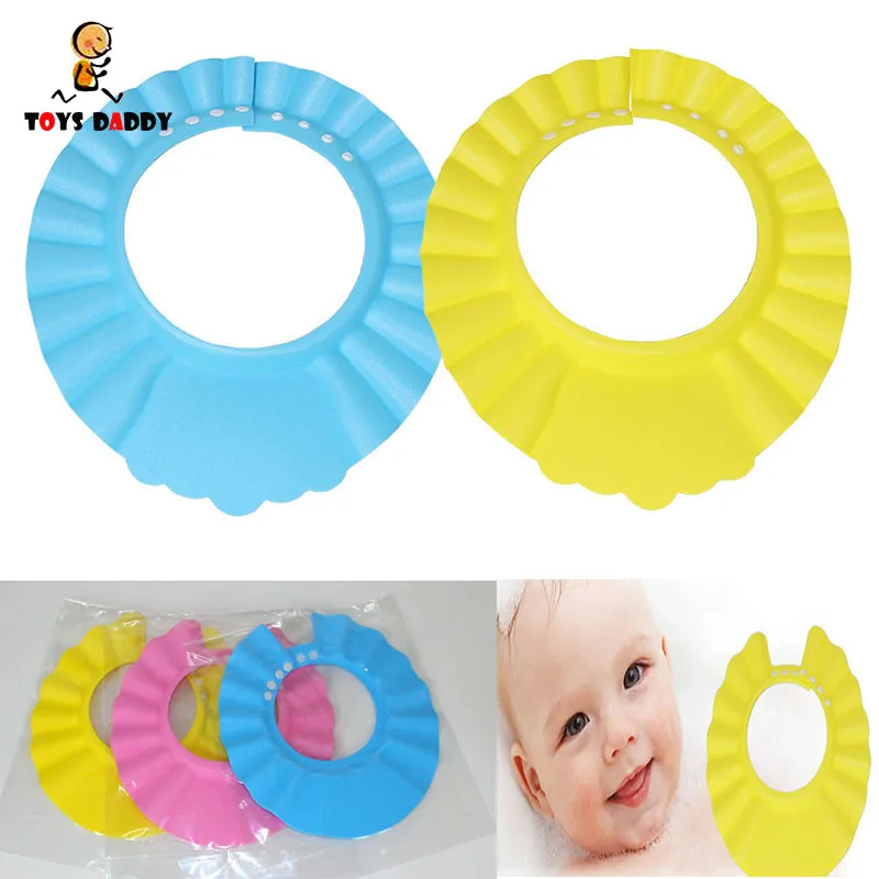 Baby Newborn Shampoo hat Thicker EVA bath cap strong elastic adjustable