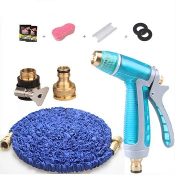 

25FT Multipurpose Magic Garden Hose Triple extendable Car Washing Water hose set