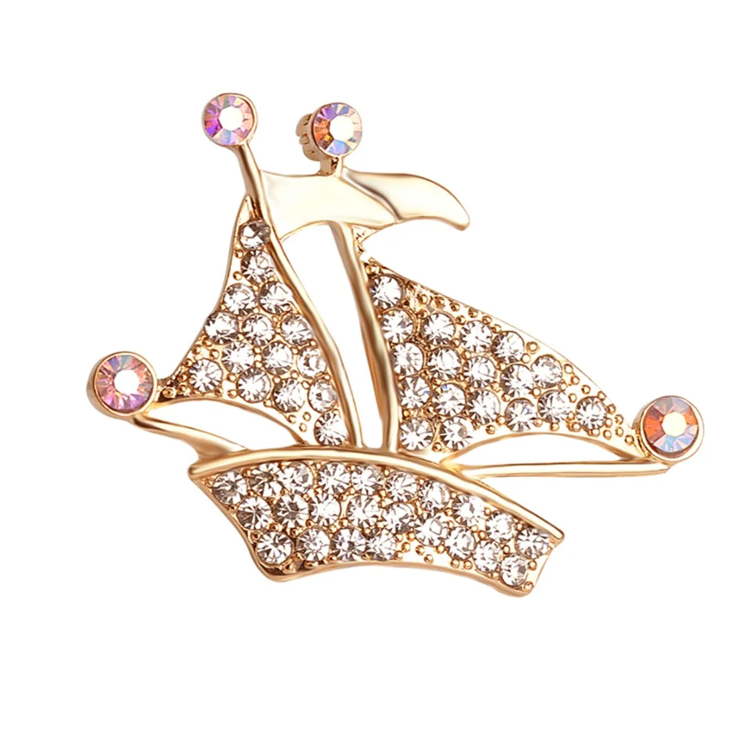 Women Crystal Vintage Brooches Charm High Heeled Shoes Guitar Brooch Pin Fashion Dress Coat Accessories Jewelry bijoux femme