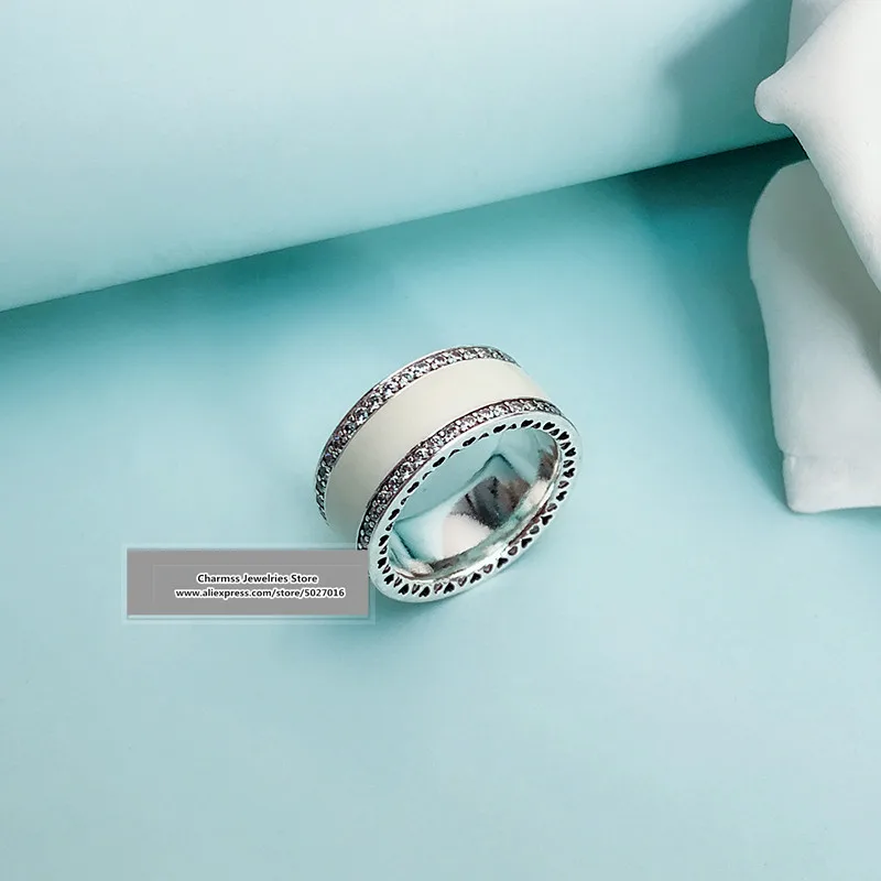 

2019 NEW Euro Charm logo Carving silver 925 charms charms rings for women jewelry gifts,1pz