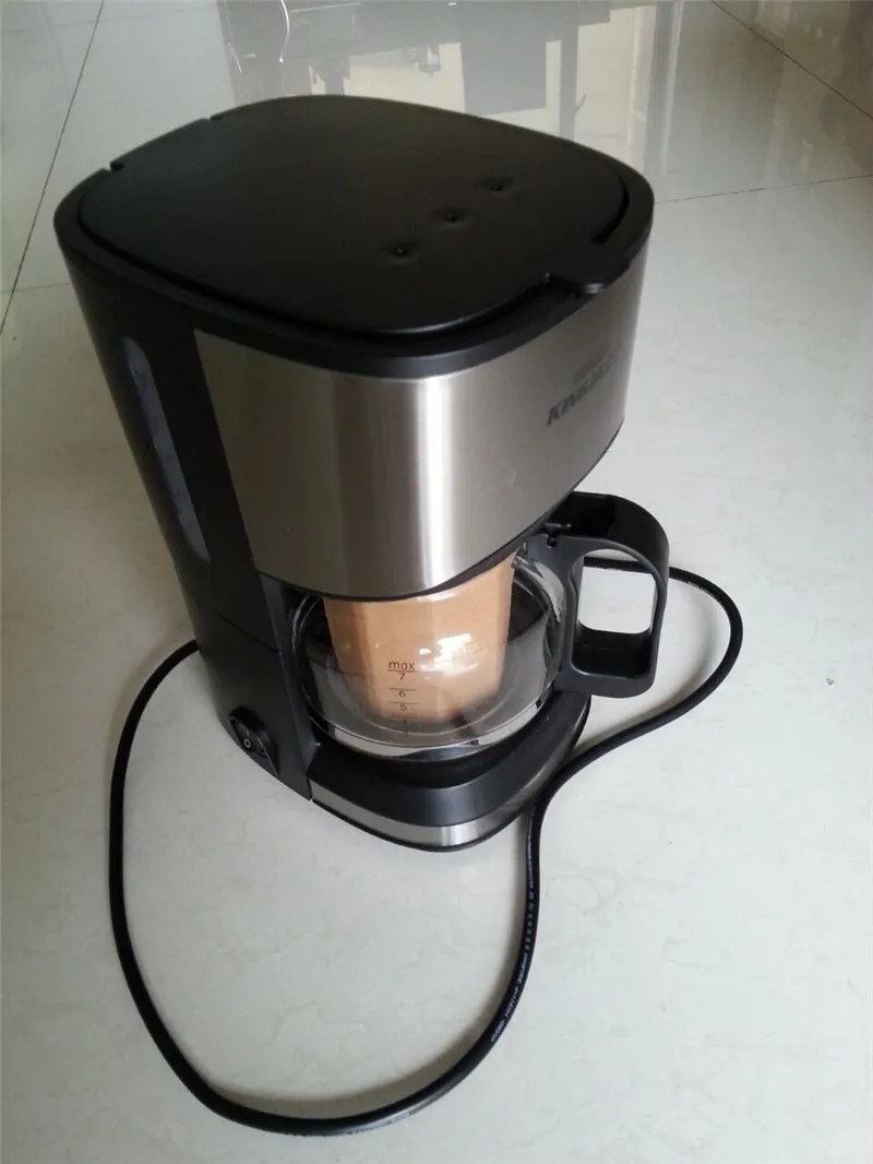 

KG01-12,free shipping,American household fully-automatic drip coffee machine,tea machine, cup semi-automatic coffee machine