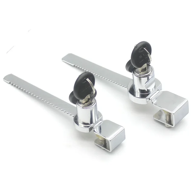 1 Set Professional Cabinet Sliding Glass Door Lock Display Case 1 Set Professional Cabinet Sliding Glass Door Lock Display Case Showcase Letter Box With