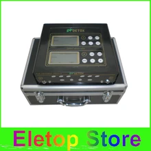 1 шт машина detox spa двойной ион очищает двойной человек использовать Детокс машины ионов ванночку