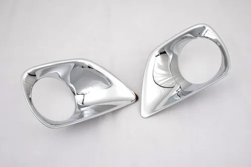 

Free Shipping ABS Plastic Chrome Front Fog Light Cover for Toyota Rav4 2013 Up