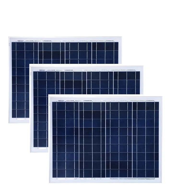 

12v 50w Solar Panel 3 Pcs Photovoltaic Panels 150w 36v Solar Battery Charger Portable Caravan Car Camping Motorhome Roof LED