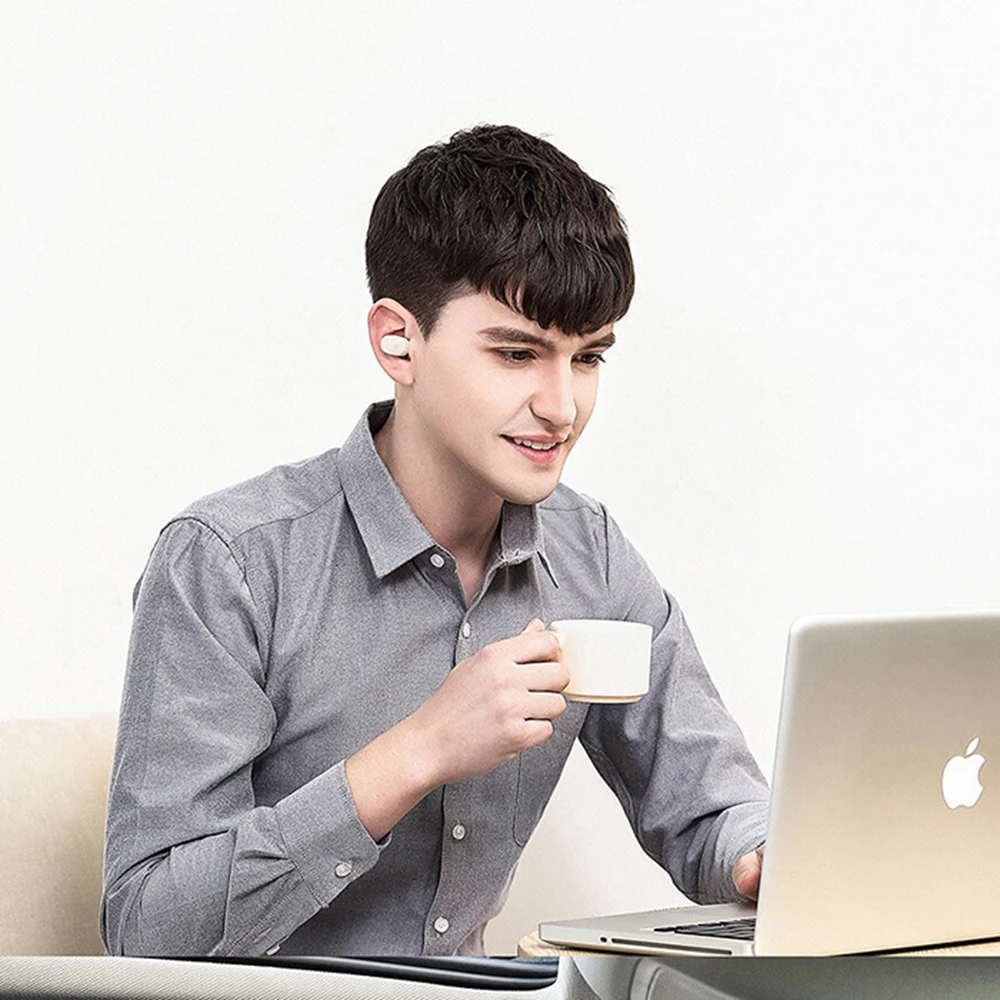 Оригинальные Xiaomi mi беспроводные Bluetooth наушники Одиночная ni гарнитура 4 1 IPX4