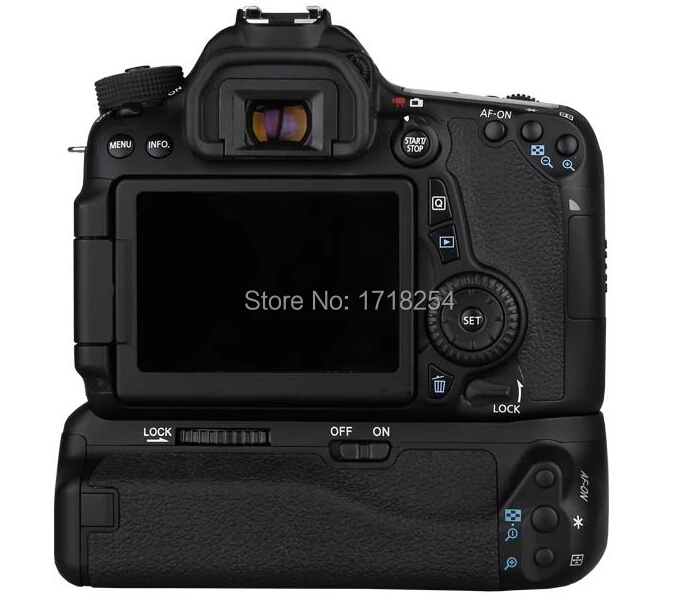 Pixel Vertax E14 для Canon EOS 70D 80D батарейный блок высокого качества+ 2 года гарантии