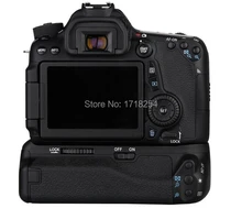 Pixel vertax e14 для canon eos 70d 80d сжатие батареи высокого качества 2 года гарантии