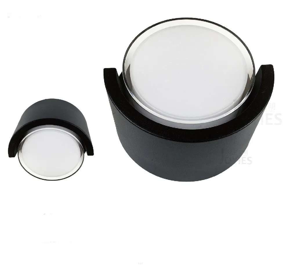 

Modern 15W LED Wall Light Aluminum Outdoor Waterproof Wall Lamp Garden Porch Patio Aside Front Door Lighting Light