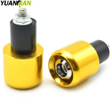 Мотоцикл с ЧПУ 22 мм Руль рукоятки «Грипсы» бар Кепки концевые Заглушки для Kawasaki Ninja 300 250 EX300 Z300 ниндзя Z250 Z750 Z800 Z1000