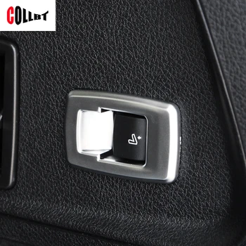 

COLLBT 2Pcs/Set The Second Row Seat Adjustment Buttons Frame Decoration Cover Trim For BMW 2 Series Active Tourer 218i 2015-2017