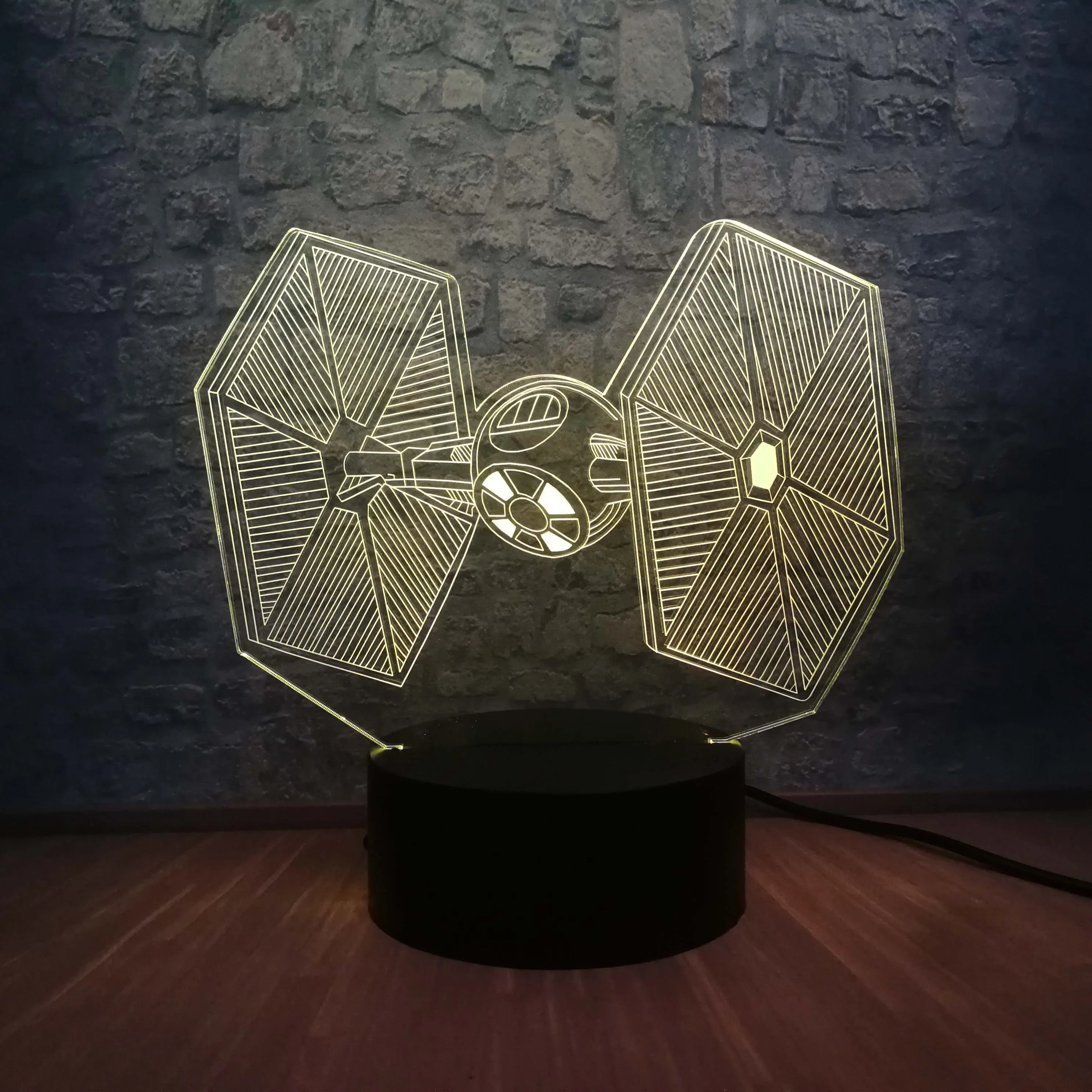 Звездные войны Вейдер галстук бабочка портативный фонарь 3D светодиодный