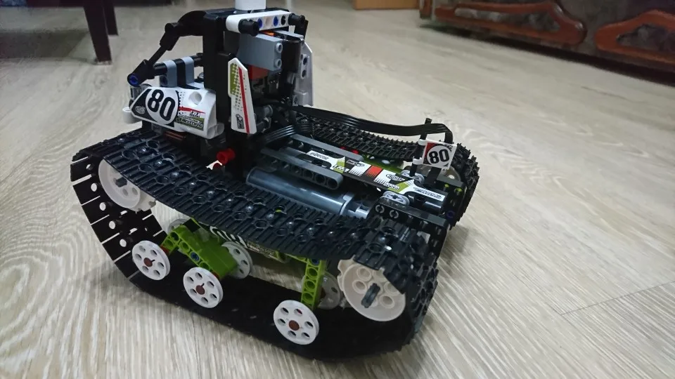 Дешево Серия Technic, Радиоуправляемый гоночный автомобиль с дистанционным управлением, набор строительных блоков, кубики, развивающие игрушки 42065