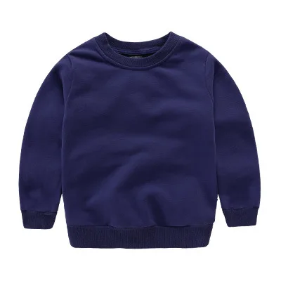 AD/хлопковая верхняя одежда для мальчиков и девочек; детская одежда; сезон осень-зима; Качественная одежда - Цвет: Navy Blue
