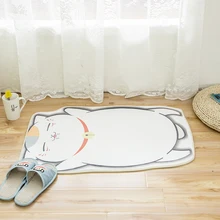 Прекрасный жир ковер в форме кошки спальня домашняя мебель домашние напольные украшения коврик