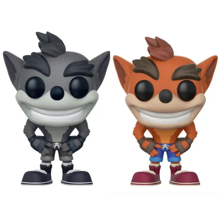

FUNKO POP Original Crash Bandicoot Collection Model Toys Doll Action Figure Kids Dolls Toy birthday Gift