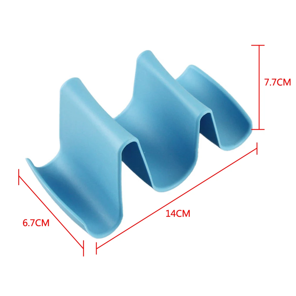 Новая пластиковая кухонная волнистая форма кастрюля Крышка Для Сковороды корпус подставка держатель стойки половник стойка для хранения ложки кухонная утварь
