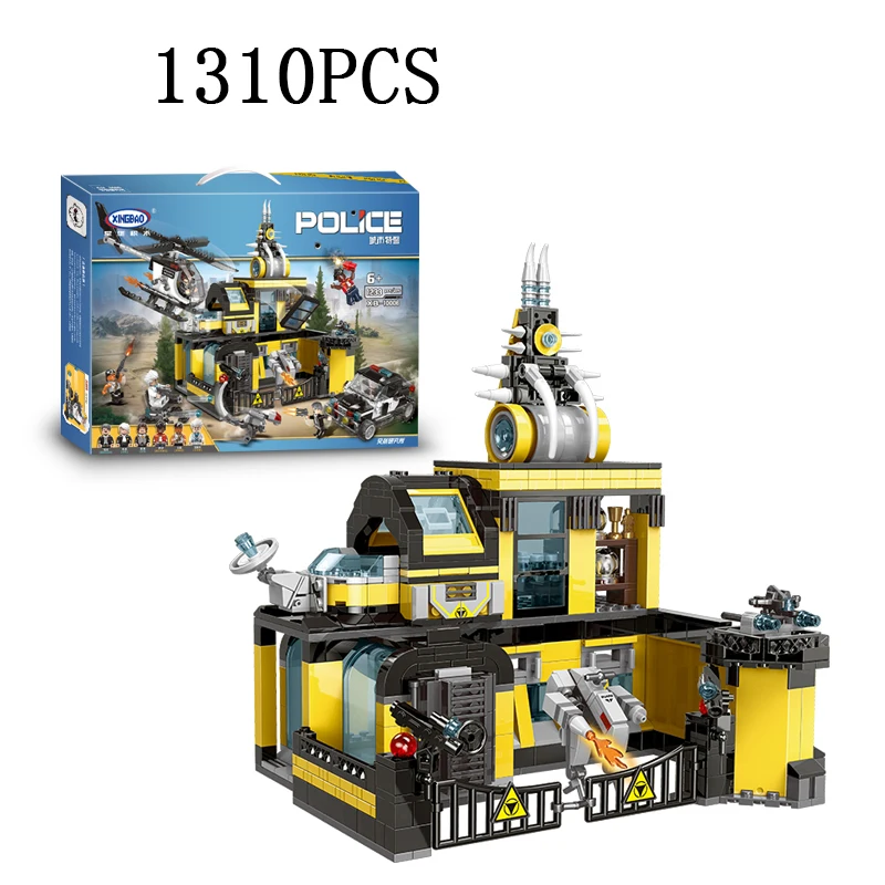 

Legoed city Lepins city Police series Police Fight toy Building Blocks Bricks DIY Toys LegoINGLY Model kits gifts for children