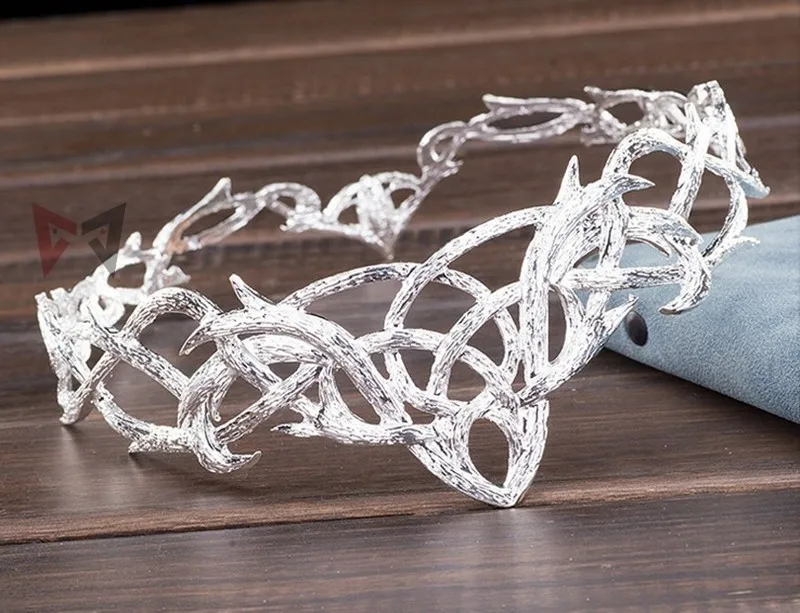 Новый Косплей Реквизит фильм эльфийский король Thranduil Корона Circlet эльф свадебный