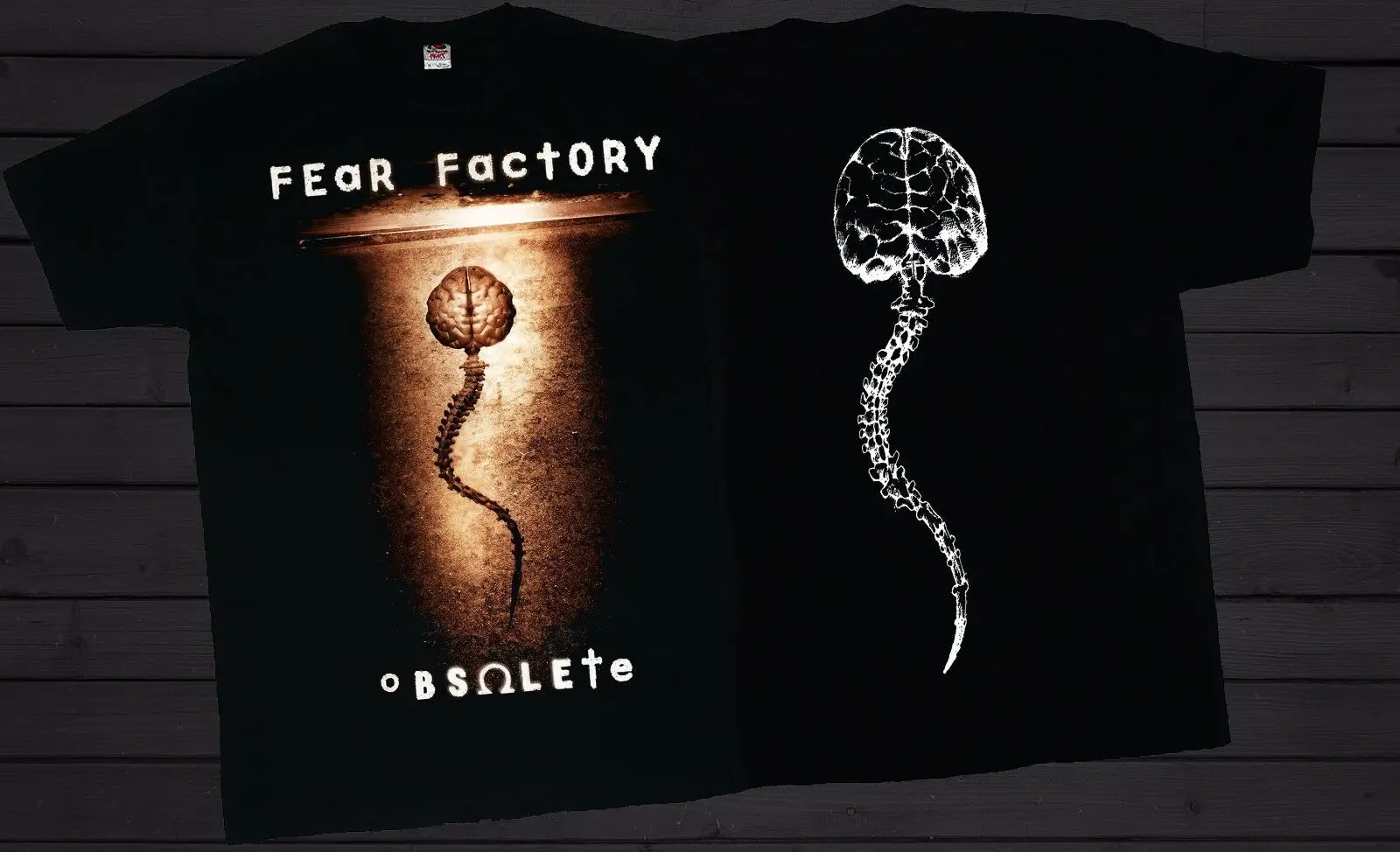 Фабрика страха устаревших Американский промышленный металлический ремешок T_shirt Размеры: S чтобы 6XL Новые