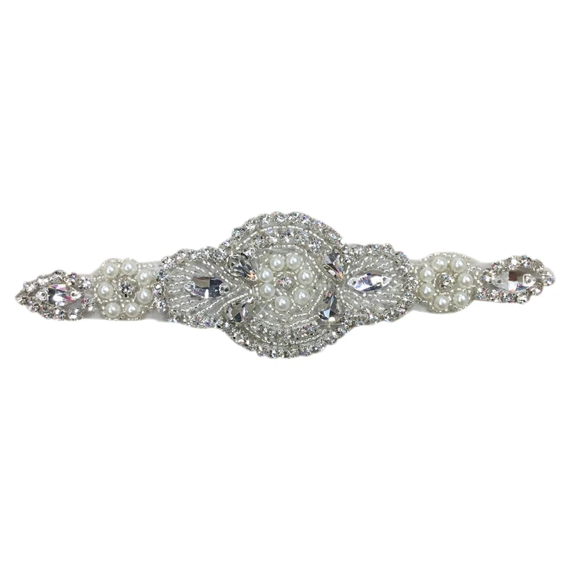 

Crystal Rhinestone Iron accessories for Wedding Dress Decor DIY