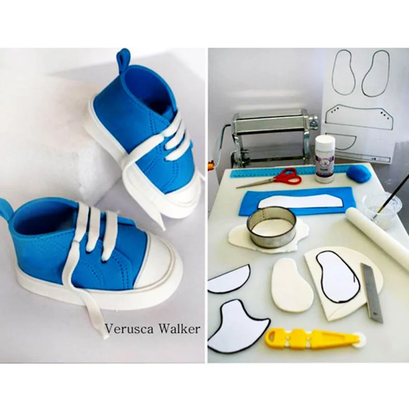 Распродажа! DIY Sneaker форма для глазури на торт Кухня Формы для
выпечки креативный торт для детей печенье торт пресс-формы онлайн