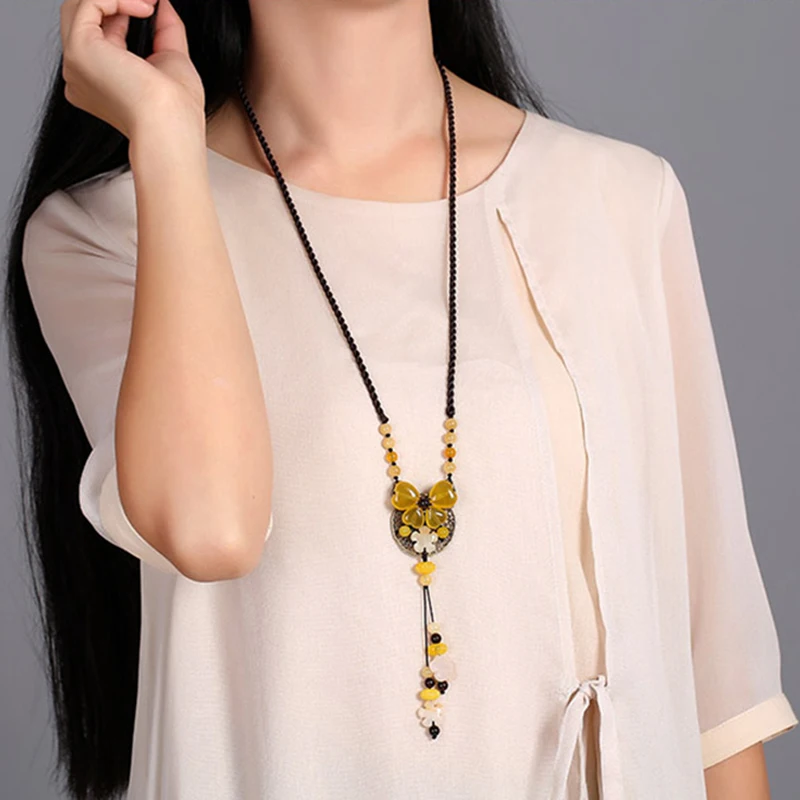 

Natural Jewelry Necklace Stone Party Accessories Handmade Jewelery Gift Necklaces & Pendants Fashion Choker Chain