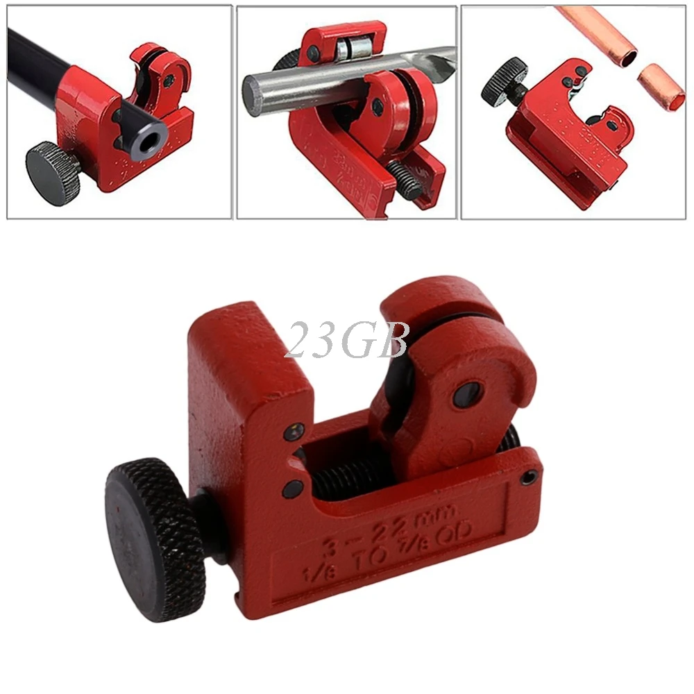

Tube Pipe Cutters Heavy Duty Cuts Pvc Plastic Brass Copper Aluminum 3-16mm/22mm/28mm J24