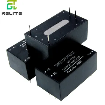 

5 pcs HLK-PM01 AC-DC 220V to 5V Step-Down Buck Power Supply Module Intelligent Household Switch Power Supply Module