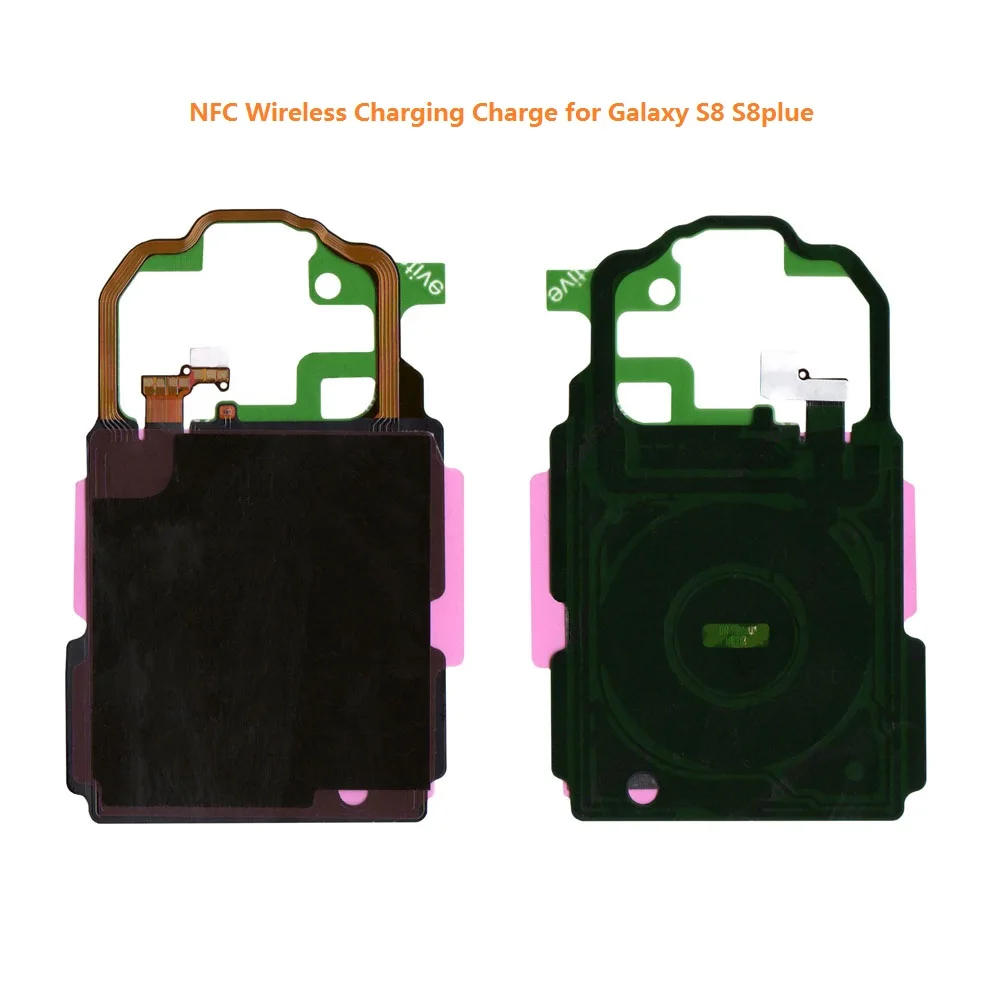 For Samsung Galaxy S8 Plus G950 G955 G955F NFC Wireless Charging Charge Panel Coil Sticker Flex Cable Ribbon 1pcs
