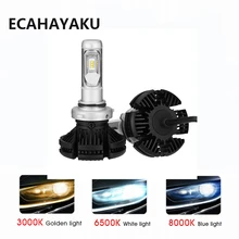 Special Price ECHAYALKU 1 set X3 series H1 H3 H4 H7 H11 9005 9006 Car LED Headlights Bulbs 50W 6000LM with ZES Chips Light Sourcing Special Price ECHAYALKU 1 set X3 series H1 H3 H4 H7 H11 9005 9006 Car LED Headlights Bulbs 50W 6000LM with ZES Chips Light Sourcing
