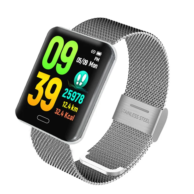 

B8 Smart Bracelet Watch Blood Pressure Measurement Fitness Bracelet Waterproof IP67 Heart Rate Monitor Activity Tracker