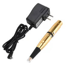 Перезаряжаемые брови тату микроблейдинг лезвие косметический карандаш! полупостоянная туман бровей, губ, макияж, боди-арт тату Машинки с двигателями